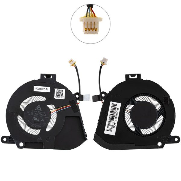 Оригинальный вентилятор для ноутбука Dell (Latitude 9520) CPU FAN