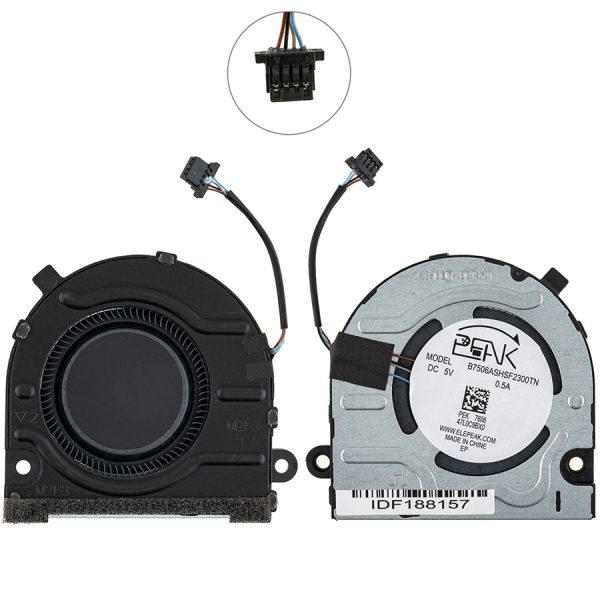 Оригинальный вентилятор для ноутбука Dell (Inspiron 5310, Vostro 5310) CPU + GPU Fan