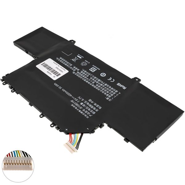 Батарея для ноутбука Xiaomi R10B01W (Mi Book Air 12.5) 7.6V 4000mAh 30.4Wh Black