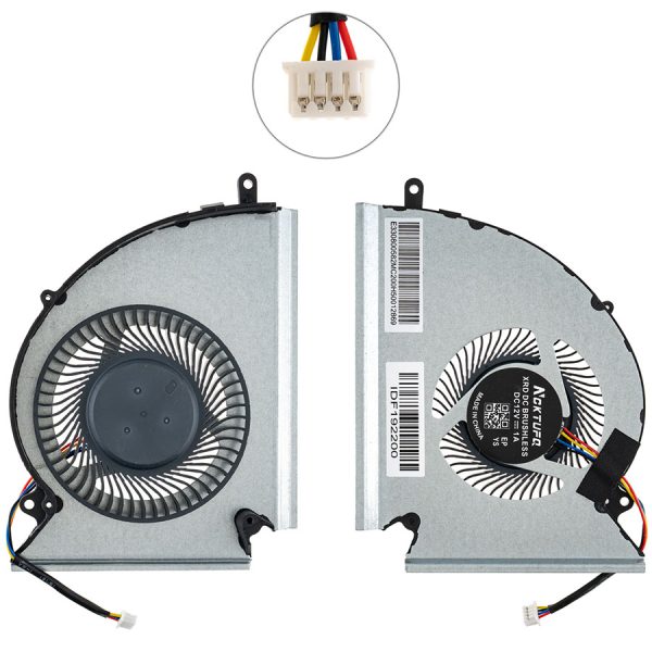 Вентилятор для ноутбуку MSI (GP76 GE76) CPU, 12V