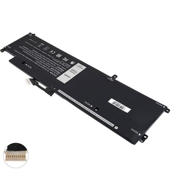 Батарея для ноутбука DELL XCNR3 (Latitude 13: 7370) 7.6V 4400mAh Black