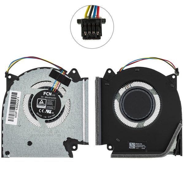 Оригінальний вентилятор для ноутбука Asus (G513QY series), 12V, GPU FAN