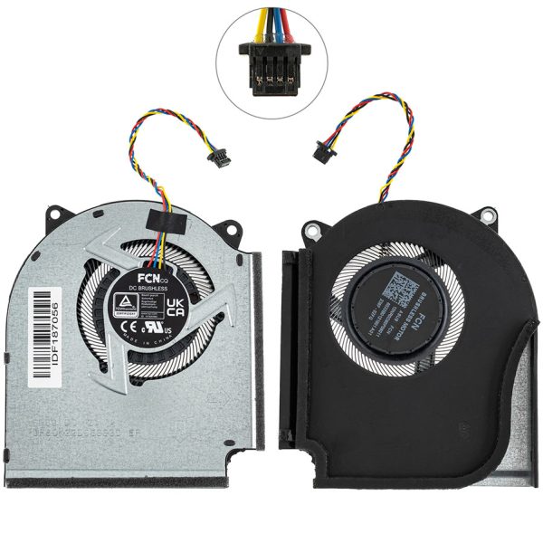 УЦЕНКА ! Оригінальний вентилятор для ноутбука ASUS ROG Strix G16 G614JV, 12V (GPU FAN) (13NR0D90P08011)