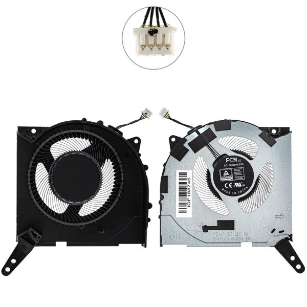 Оригінальний вентилятор для ноутбука Lenovo (Legion 5 15ARH7H), 12V, CPU
