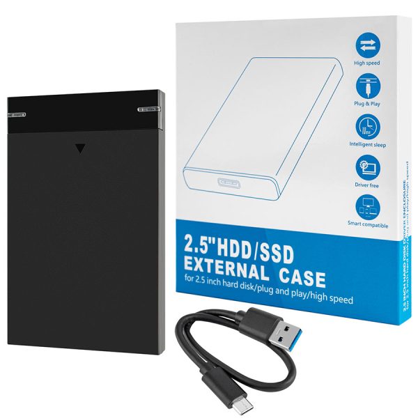 Кишеня зовнішня 2.5" SATA SSD/HDD - USB 3.0 Type-C Shuole U25A31