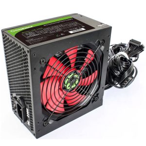 Блок живлення GameMax 600W, Model: GM-600B, 120mm FAN, PFC, ATX, 20+4 pin, 1x6+2 pin, 4+4pin, 3 sata