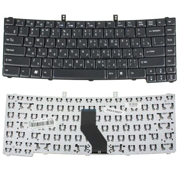 Клавіатура для ноутбука ACER (EX: 4120, 4220, 4420, 4630, 5120, TM: 4320, 4720, 5220, 5310, 5520, 5720), rus, black