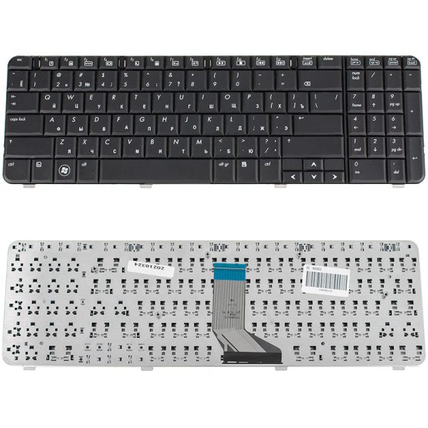 Клавіатура для ноутбука HP (Presario: CQ61, G61) rus, black