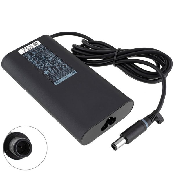 Оригінальний блок живлення для ноутбука DELL 19.5V, 4.62A, 90W, 7.4*5.0-PIN, Black, OVALE