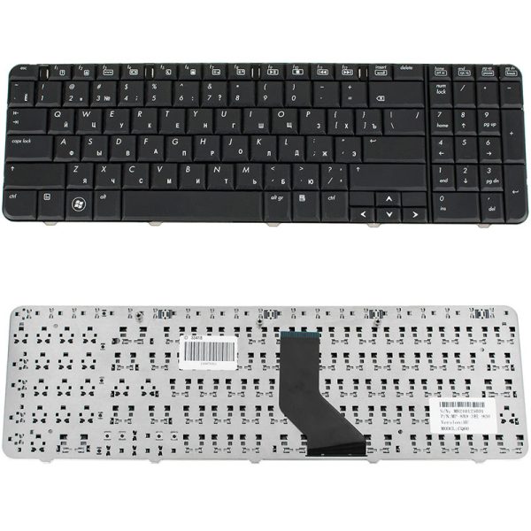 Клавіатура для ноутбука HP (Presario: CQ60, CQ60Z, G60, G60T) rus, black