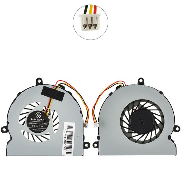 Вентилятор для ноутбука DELL INSPIRON 3521, 15R 5521, 15R 5721, 3pin (074X7K 74X7K) (Кулер)