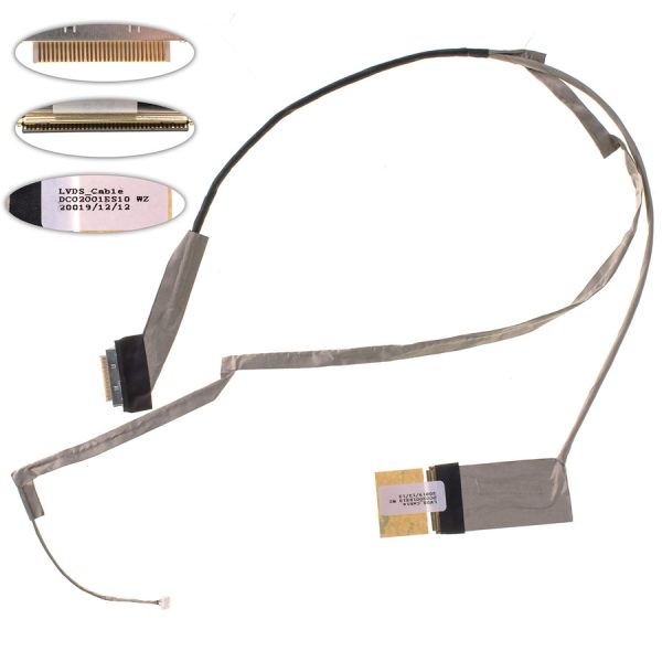 Шлейф матриці для ноутбука LENOVO (G580, G585), LED, роз'єм під камеру (MB: DIS) (DC02001ES10)