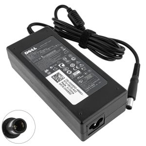 Блок живлення для ноутбука DELL 19.5V, 7.7A, 150W, 7.4*5.0-PIN, 3 hole, black, RECTANGULAR