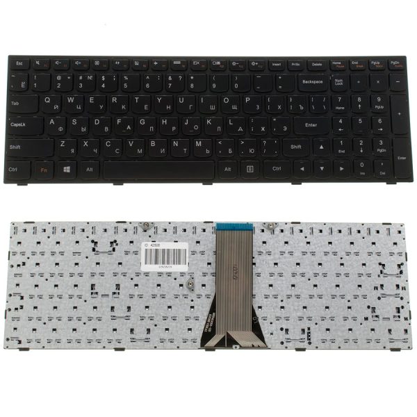 Клавіатура для ноутбука LENOVO (G50-30, G50-45, G50-70, Z50-70, Z50-75, Flex 2-15) rus, black