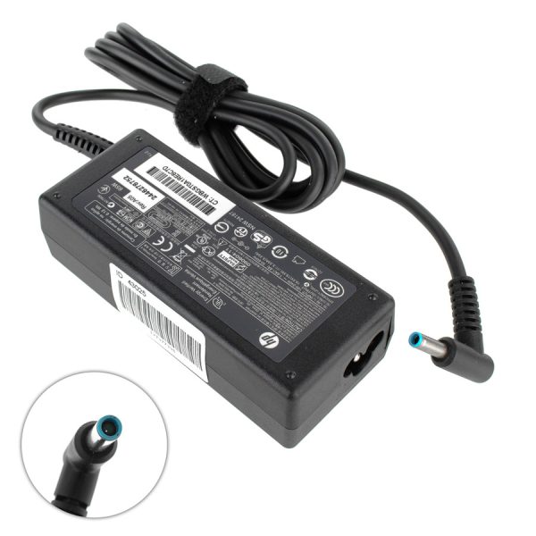 Оригінальний блок живлення для ноутбука HP 19.5V, 3.33A, 65W, 4.5*3.0-PIN, black, RECTANGULAR