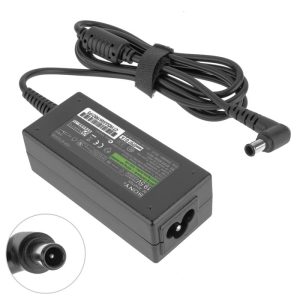 Блок живлення для ноутбука SONY 19.5V, 2A, 40W, 6.5*4.4-PIN, 3 hole, black (без кабеля!)