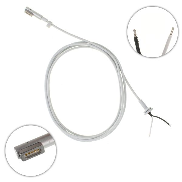 Оригінальний DC кабель живлення для БЖ APPLE 85W MagSafe Power, L-подібний роз'єм (від БЖ до ноутбуку)