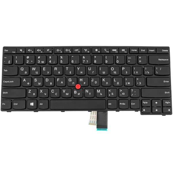 Клавіатура для ноутбука LENOVO (ThinkPad: E450, E450c, E455 series) rus, black