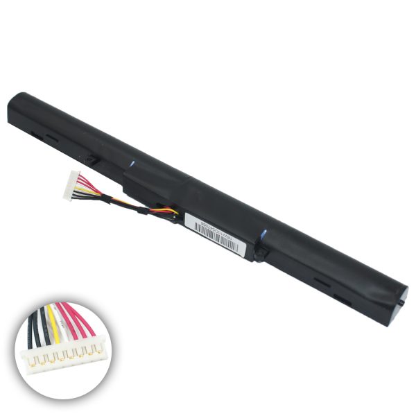 Оригінальна батарея для ноутбука ASUS A41-X550E (X450JF, X550DP, X751MD, X751MA, X750JA, X751LA) 15V 2950mAh Black