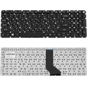 Клавіатура для ноутбука ACER (E5-522, E5-573) rus, black, без фрейма