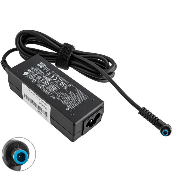 Оригінальний блок живлення для ноутбука HP 19.5V, 2.31A, 45W, 4.5*3.0-PIN, black, RECTANGULAR