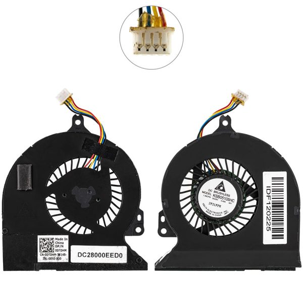 Вентилятор для ноутбука DELL LATITUDE E5250 series, 4pin (EG50050S1-C430-S9A) (Кулер)
