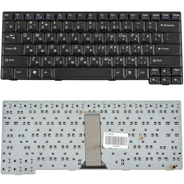 Клавіатура для ноутбука LENOVO (IdeaPad: E49), rus, black