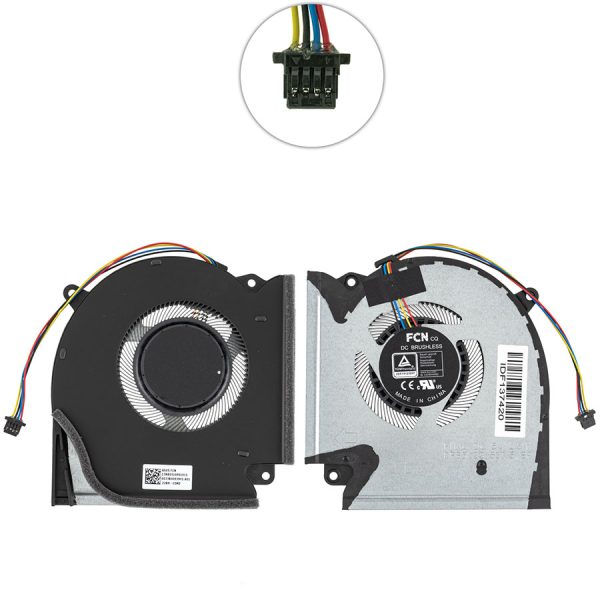 Орігинальний вентилятор для ноутбука ASUS ROG Strix G15 G513QE (CPU FAN), G513QC, 5V !!! (13NR0510P01011)