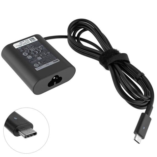 Оригінальний блок живлення для ноутбука DELL TYPE-C 30W, black