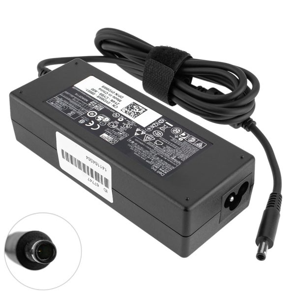 Оригінальний блок живлення для ноутбука DELL 19.5V, 4.62A, 90W, 4.5*3.0-PIN, Black, RECTANGULAR