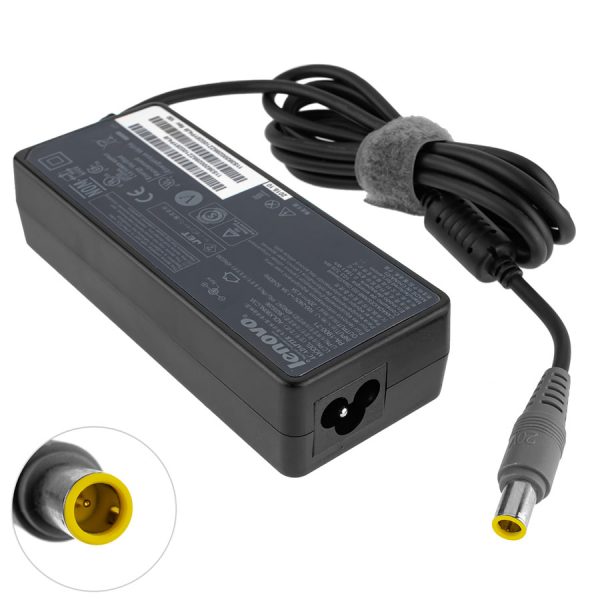 Оригінальний блок живлення для ноутбука LENOVO 20V, 4.5A, 90W, 7.9*5.5-PIN, Black, RECTANGULAR