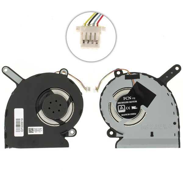 Оригінальний вентилятор для ноутбука ASUS G531GT (GPU FAN), (13NR01L0T02011) (Кулер)