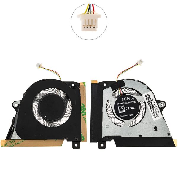 Оригінальний вентилятор для ноутбука ASUS ROG Zephyrus G14 GA401II (VGA FAN), GA401IH, GA401IU, GA401IV, 12V (13NR03F0AP0301) (Кулер)