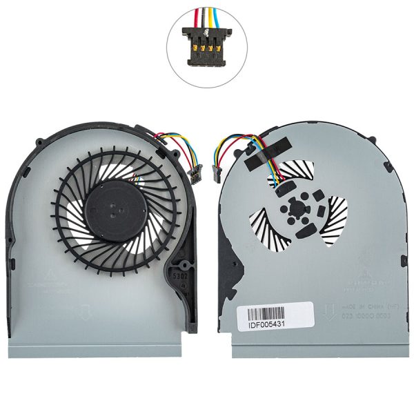 Оригінальний вентилятор для ноутбука LENOVO Flex 2 15, Flex2-15D, Flex2-15 series, DC 05V 0.4A, 4pin (KSB0705HBA02) (Кулер)