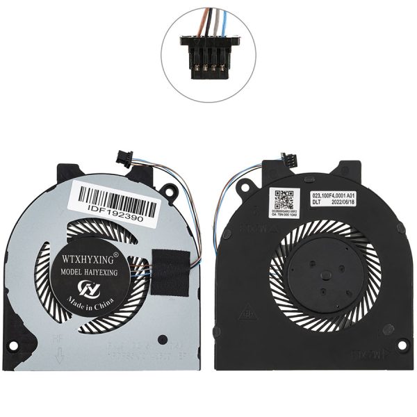 Вентилятор для ноутбука DELL INSPIRON 5480, 5482, 5488 5580, 5581, 5584, 5585 (CN-0G0D3G) (Кулер)