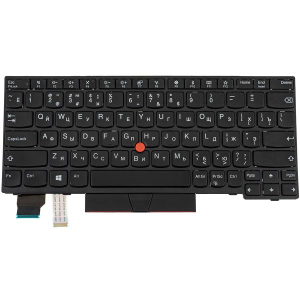 Клавіатура для ноутбука LENOVO (ThinkPad: X280) rus, black