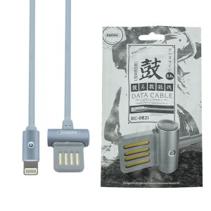 Кабель REMAX Waist Drum, USB to iP, сірий