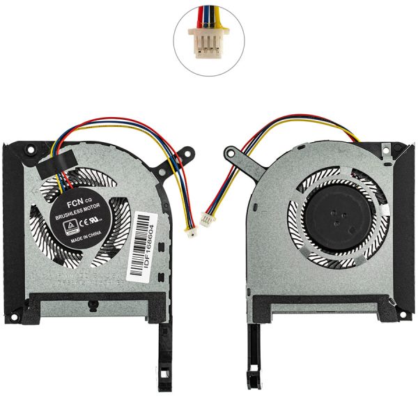 Оригінальний вентилятор для ноутбука ASUS FX505GM (GPU FAN), FX506LU, FA506IV, FX705GM (13NR00S0M12011) (Кулер)
