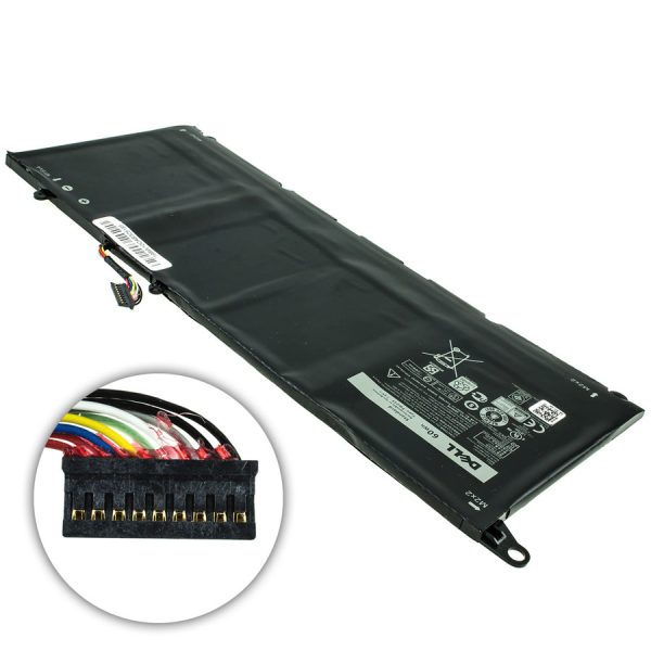 Оригінальна батарея для ноутбука DELL PW23Y (XPS 13 9360 series) 7.6V 8085mAh 60Wh Black