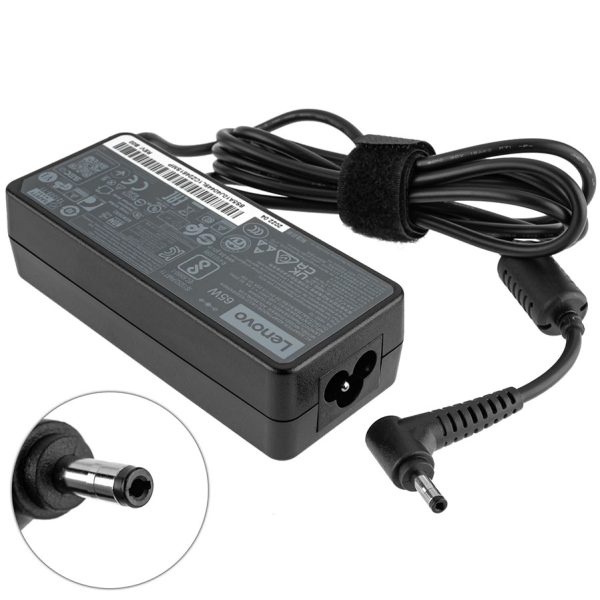 Оригінальний блок живлення для ноутбука LENOVO 20V, 3.25A, 65W, 4.0*1.7mm, Black, RECTANGULAR