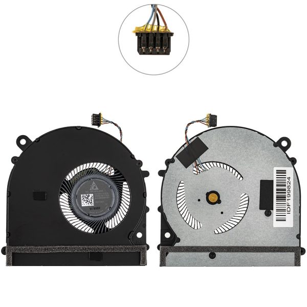 Оригінальний вентилятор для ноутбука XIAOMI Mi AIR PRO 15.6, 4pin, GPU FAN, (ND55C05-17E23)