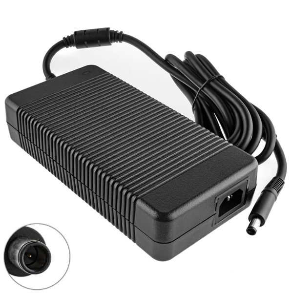 Оригінальний блок живлення для ноутбука DELL 19.5V, 16.9A, 330W, 7.4*5.0-PIN, Black, RECTANGULAR