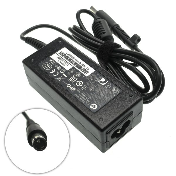 Оригінальний блок живлення для ноутбука HP 19.5V, 2.31A, 45W, 7.4*5.0-PIN, black, RECTANGULAR