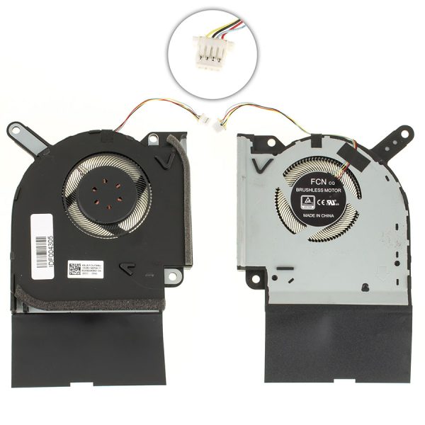 Оригінальний вентилятор для ноутбука ASUS G712LW, G731GW, G732LW (GPU FAN) 12V! (Кулер)