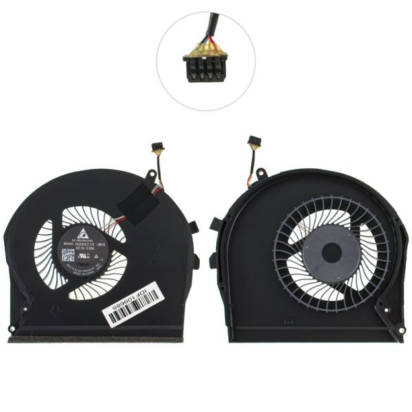 Орігинальний вентилятор для ноутбука HP Pavilion Gaming 17-CD (CPU+GPU FAN) (L56873-001) (Кулер)