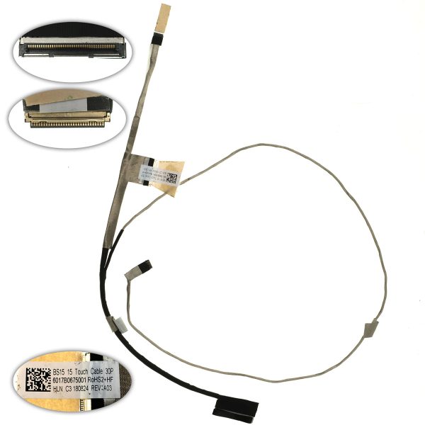 Шлейф матриці для ноутбука HP (ProBook: 650 G2, 650 G3, 655 G2, 655 G3), with touch (6017b0675001)