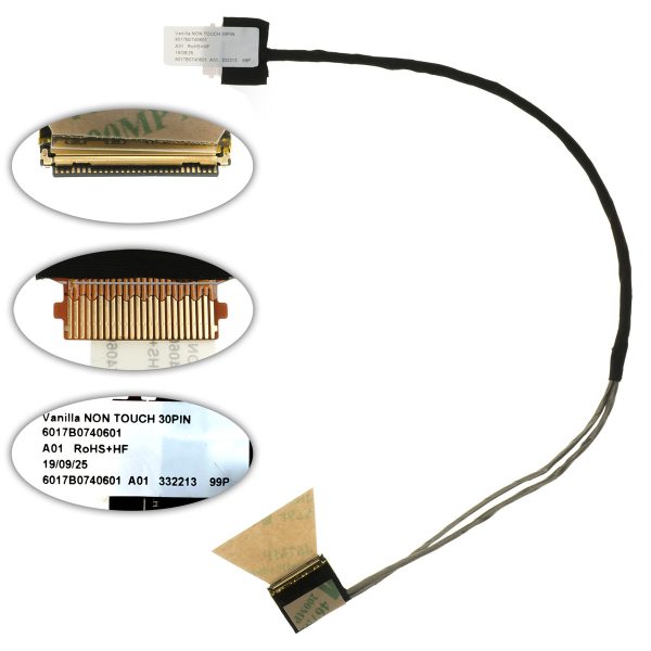 Шлейф матриці для ноутбука HP (Envy 15-AS), 30pin without touch (6017b0740601)