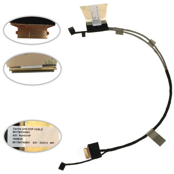 Шлейф матриці для ноутбука HP (Envy 15-AS), 40pin with touch (6017b0740801)