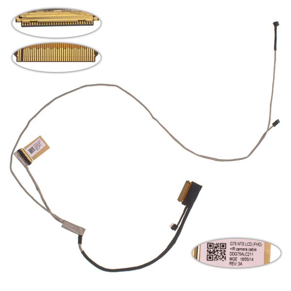 Шлейф матриці для ноутбука HP (15-CB), 30pin touch (ddg75alc211)