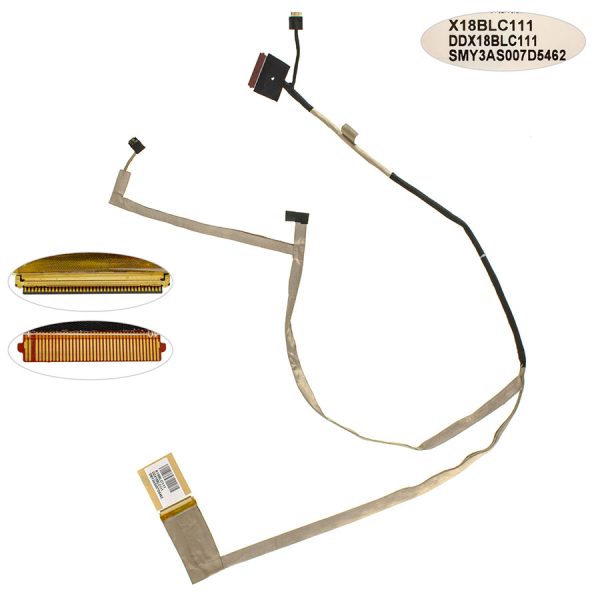 Шлейф матриці для ноутбука HP (17-G), 40pin with touch (DDX18BLC111)